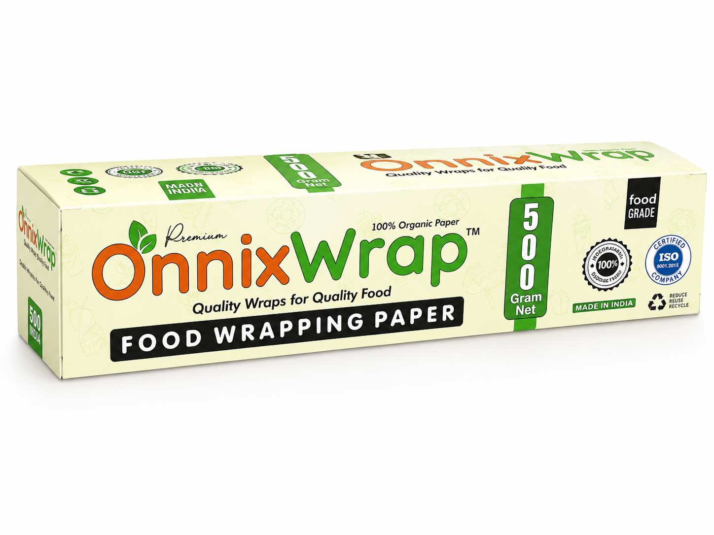 OnnixWrap Premium Food Wrapping Paper – 500 Gram Pack
